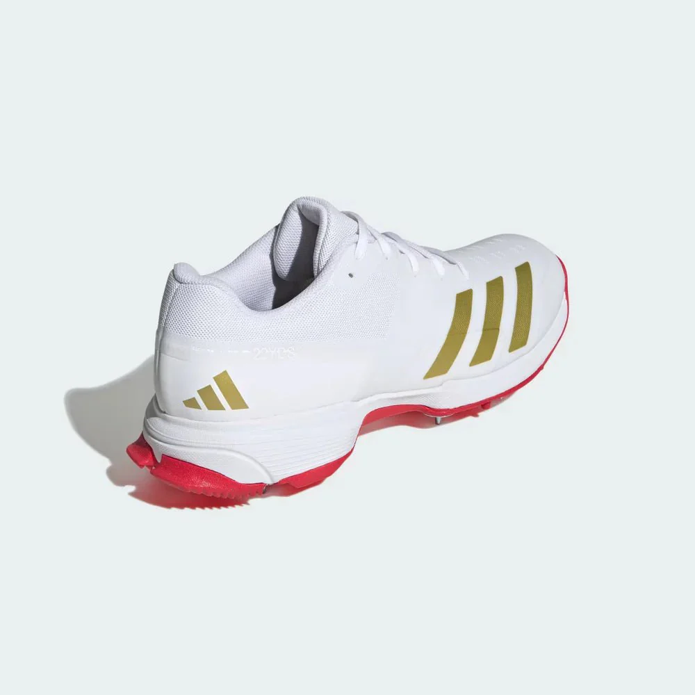 ADIDAS adiZERO 22YDS 25/26 Edition Cricket Spike Gold - Image 4
