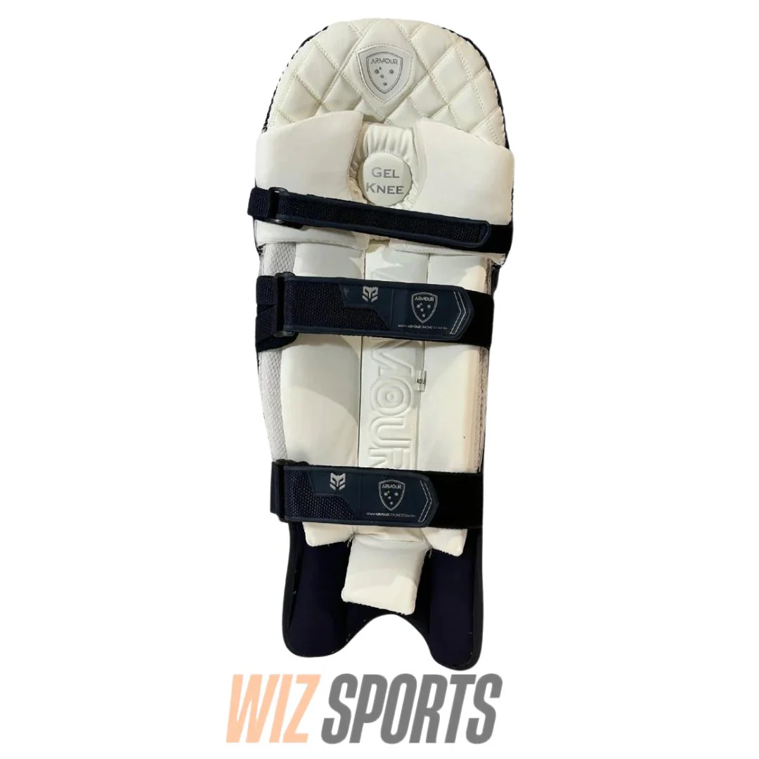 Armour Cricket Batting Leg Guard with Gel Tech - Players Grade - Image 4