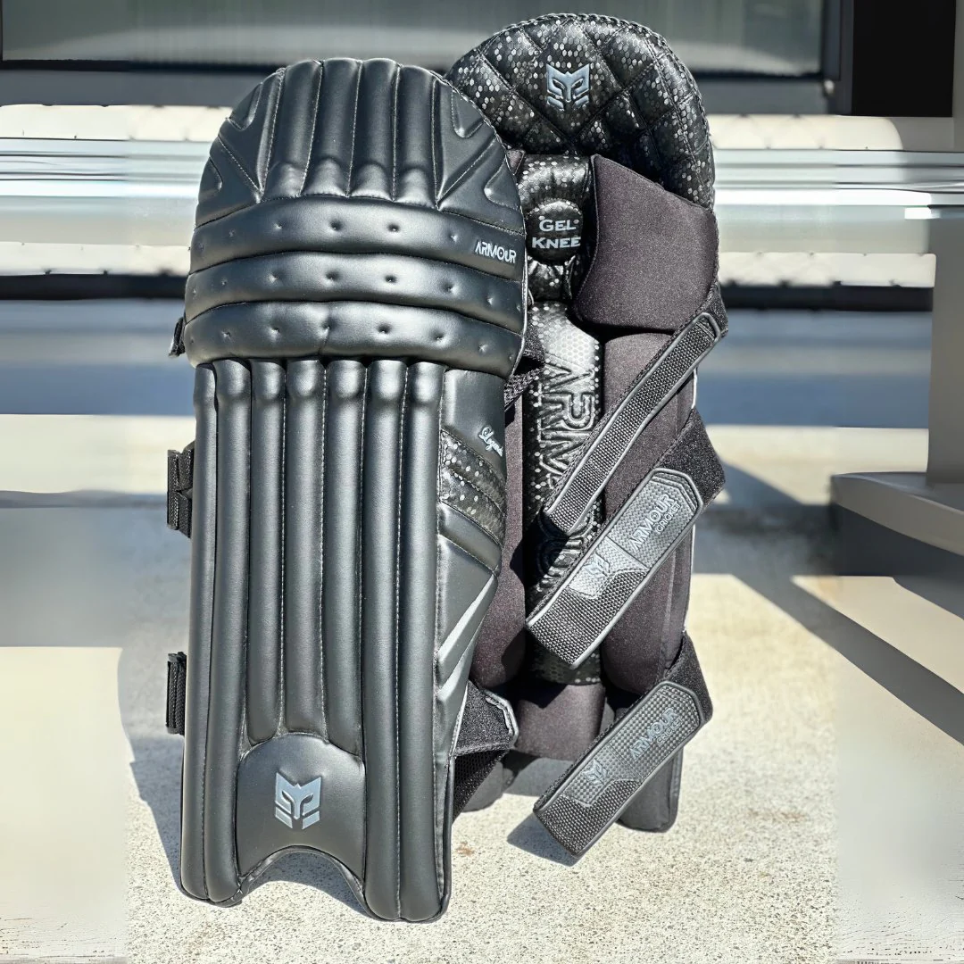 Armour  Cricket 2025 Range legends Batting Leg Guard with Gel Tech - Players Grade - Image 2