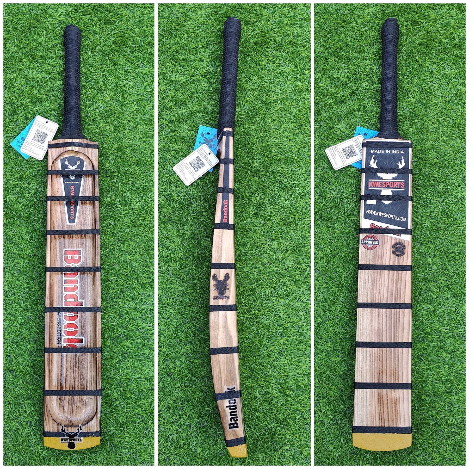 Bandook Burn Edition – Kerala Style Double Blade | Power Bat for Hard Tennis Balls