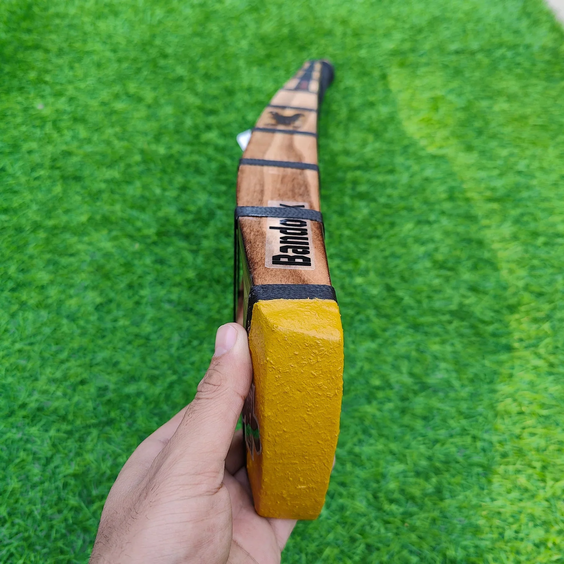 Bandook Burn Edition – Kerala Style Double Blade | Power Bat for Hard Tennis Balls - Image 4