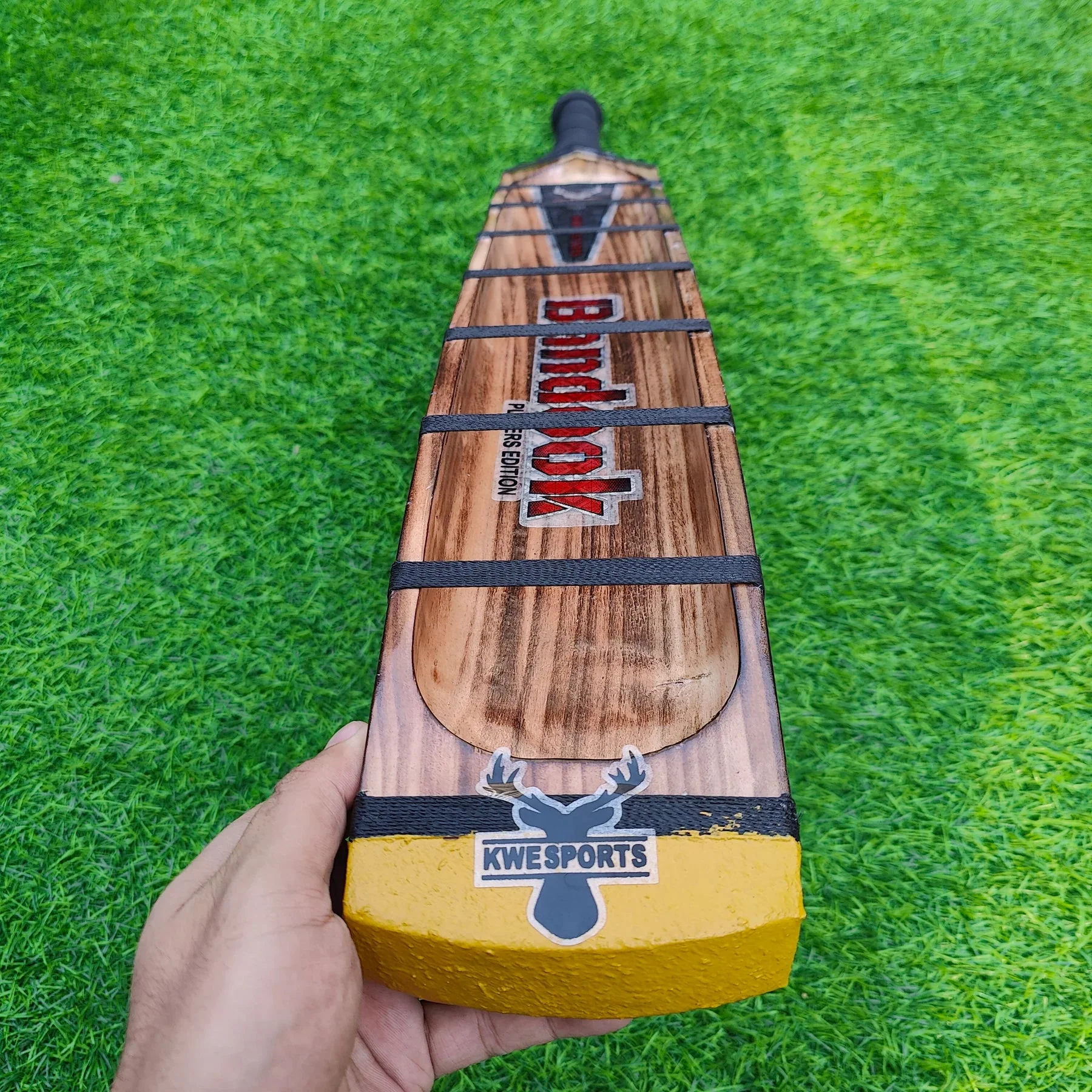 Bandook Burn Edition – Kerala Style Double Blade | Power Bat for Hard Tennis Balls - Image 5