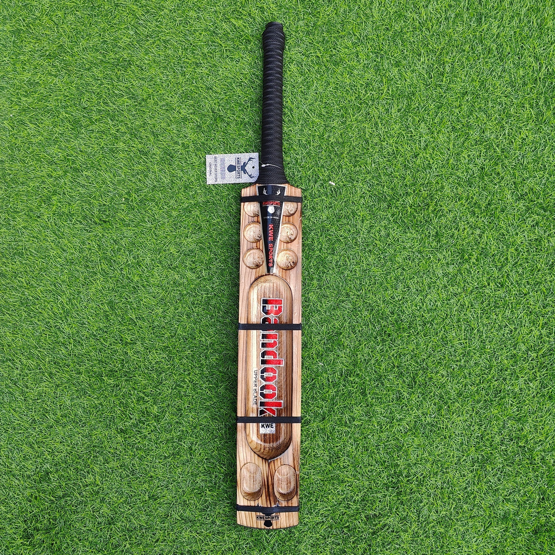 Bandook Upper Blade – Diamond Cut Burn Edition | Power Bat for Hard Tennis Cricket - Image 4