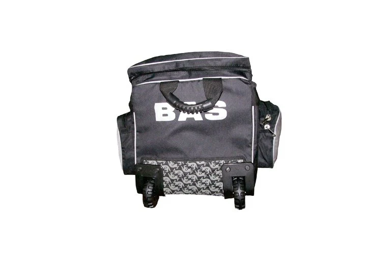 BAS CRICKET BAG PLAYER LIMITED EDITION WHEELIE BLACK - Image 4