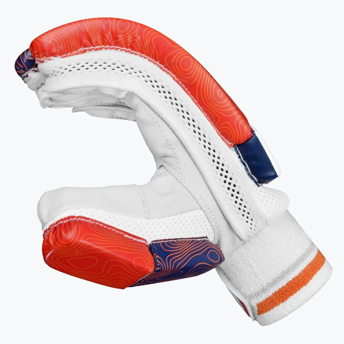 DSC Attitude Batting Gloves (Red/Blue) - Image 3