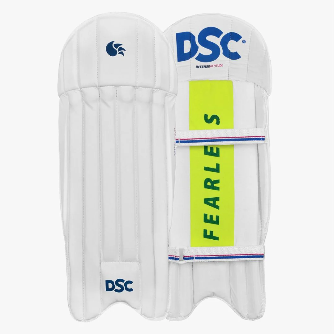 DSC Intense Attitude Wicket Keeping Leg Guard - Junior