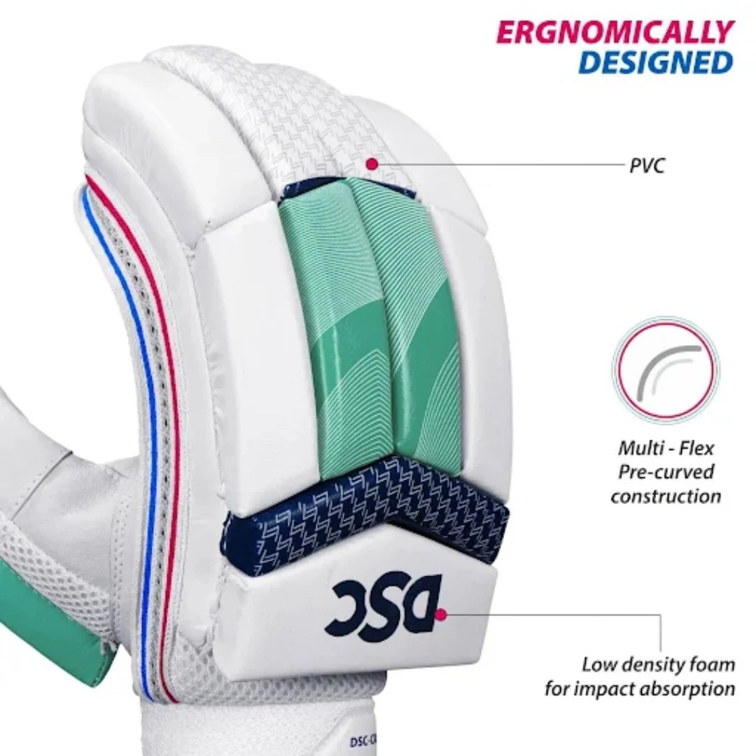 DSC Intense Valor Cricket Batting Gloves - Image 2