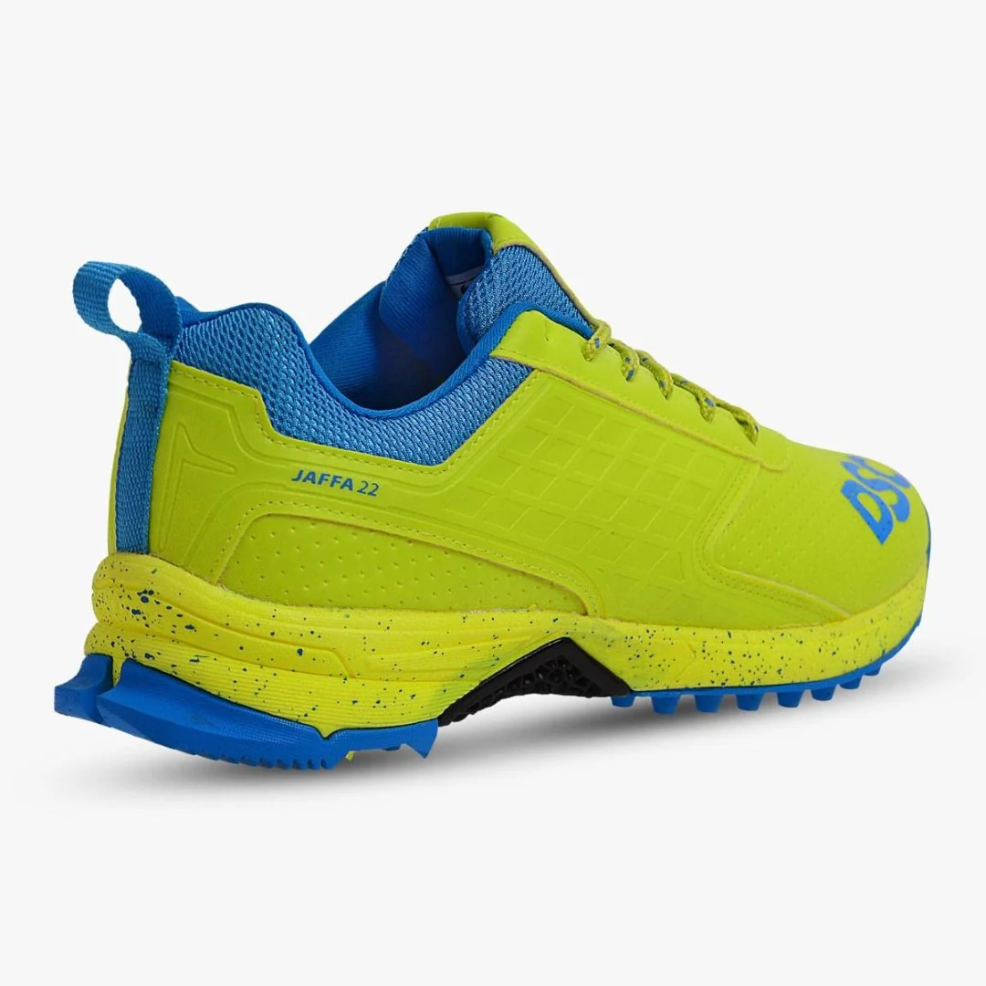 DSC Jaffa 22 Rubber Spike Cricket Shoes - Yellow - Image 3