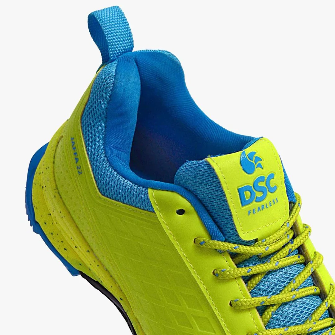 DSC Jaffa 22 Rubber Spike Cricket Shoes - Yellow - Image 4