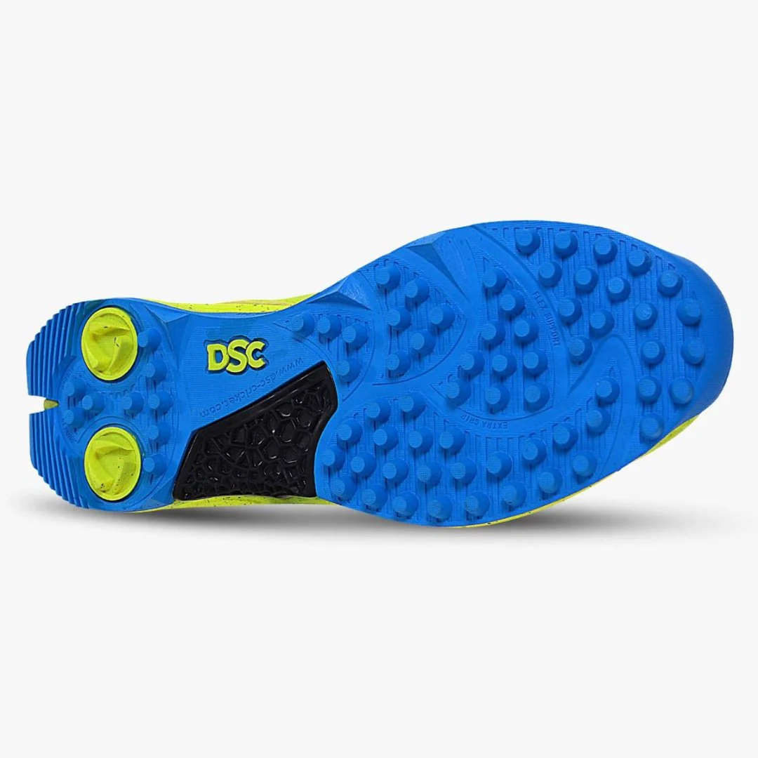 DSC Jaffa 22 Rubber Spike Cricket Shoes - Yellow - Image 7