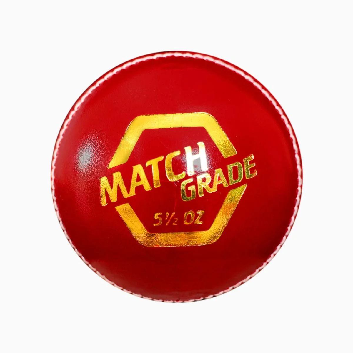 DSC Match Grade 4 Piece Leather Cricket Ball - Image 3