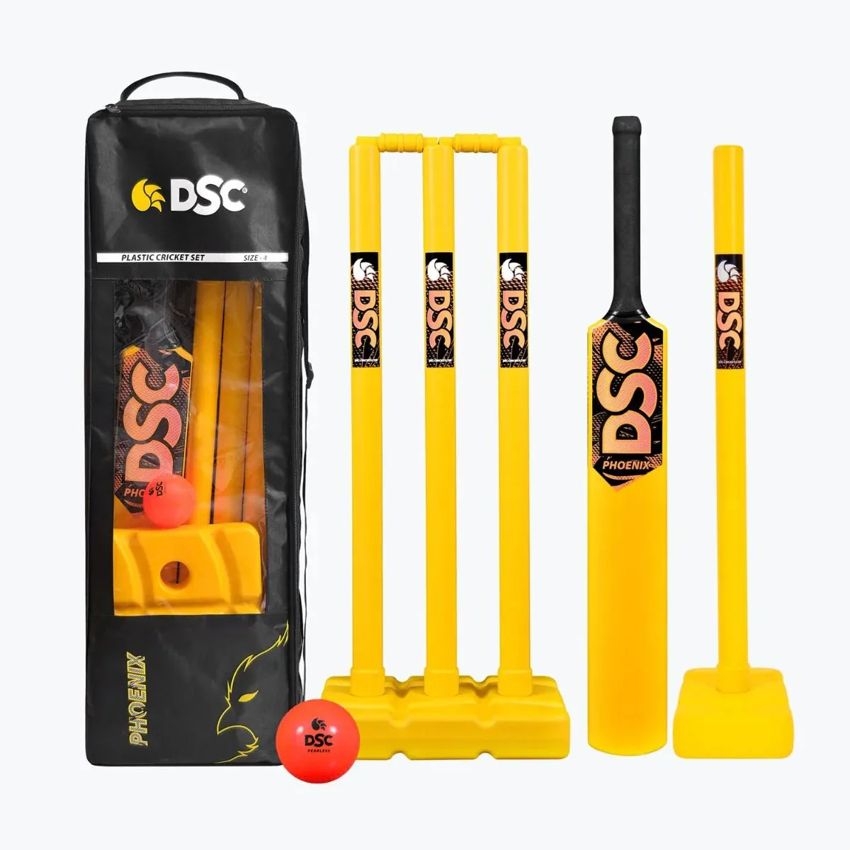 DSC Plastic Panther Cricket Set - Junior