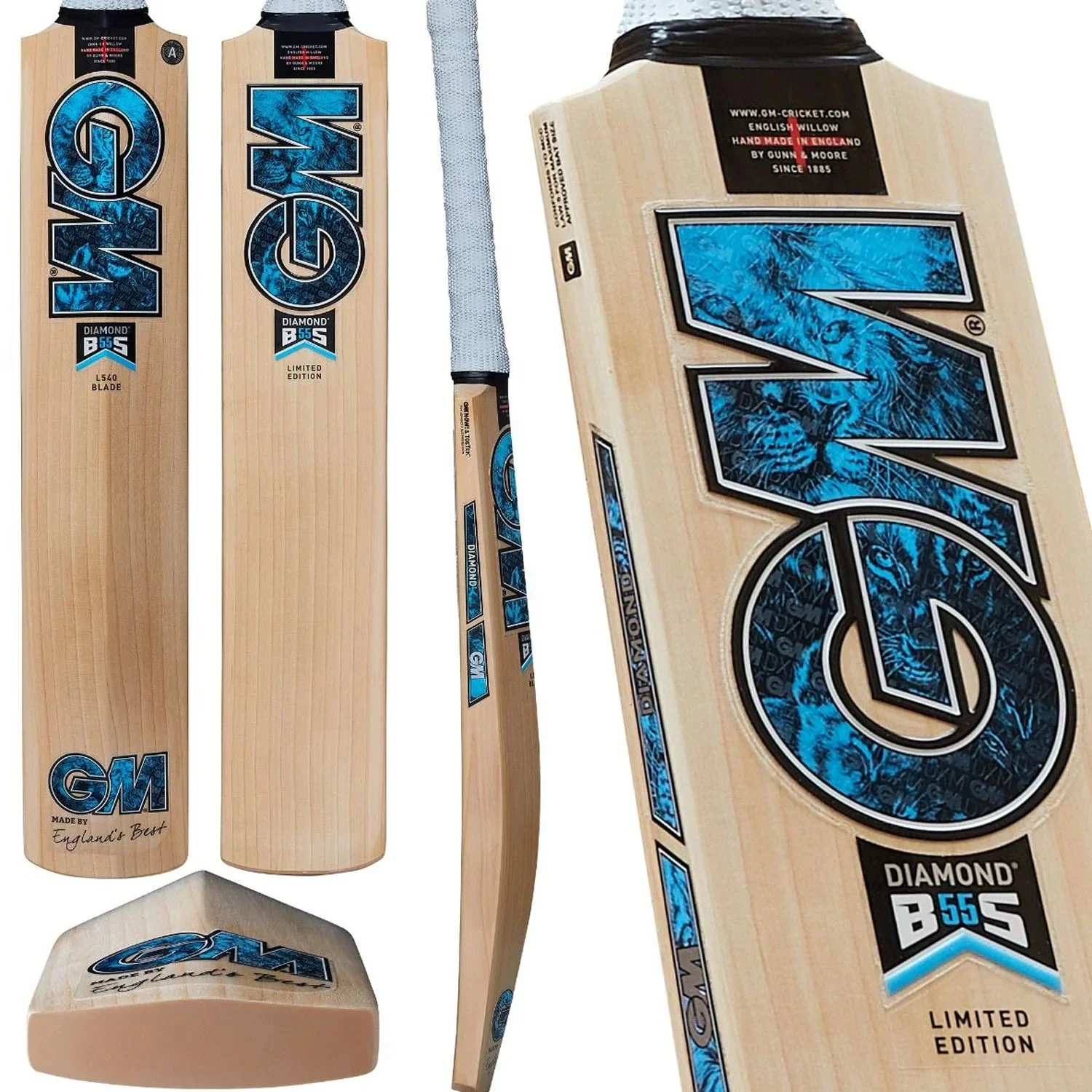 GM Diamond 909 English Willow Cricket Bat