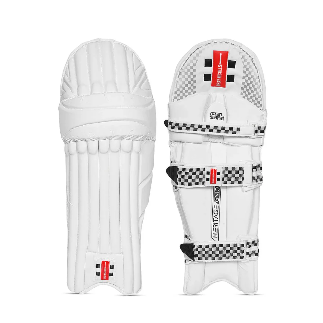 Gray Nicolls Heritage GN10 Cricket Batting Leg guards 2024-25 (best from GN) - Adults - Image 3