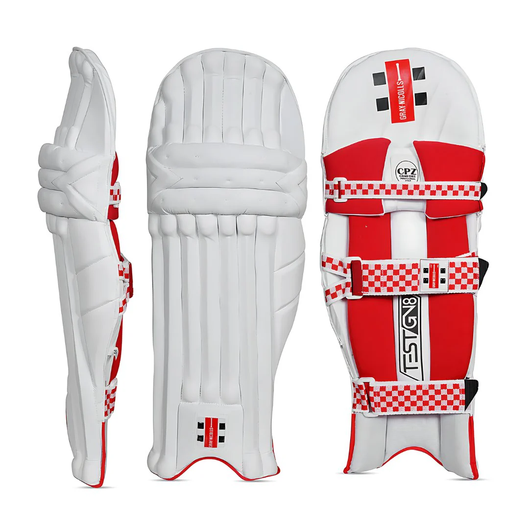 Gray-Nicolls 8 Test Batting Pads (Blue, Black & White) - Image 3
