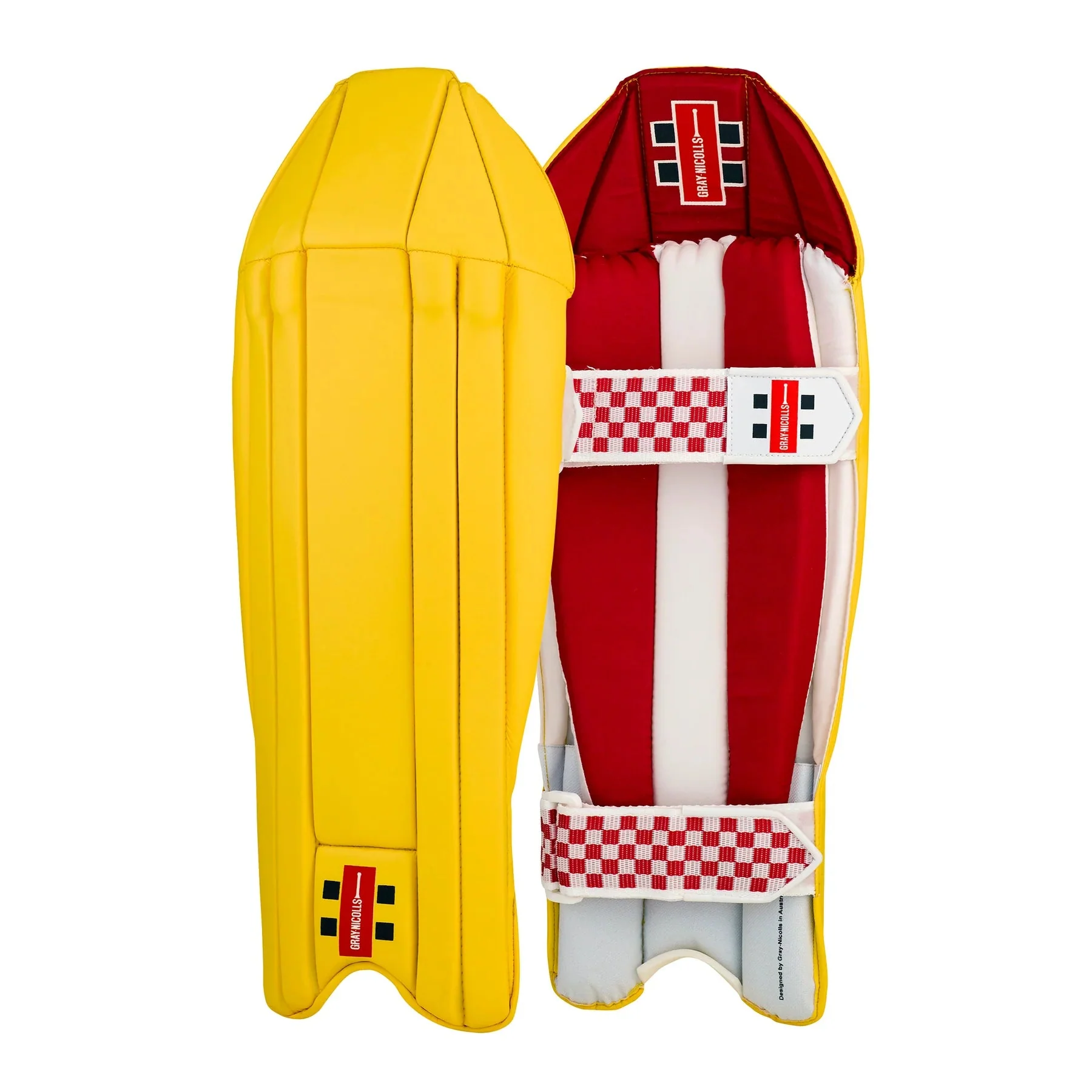 Gray Nicolls Coloured Wicket Keeping Leg Guard - Image 2