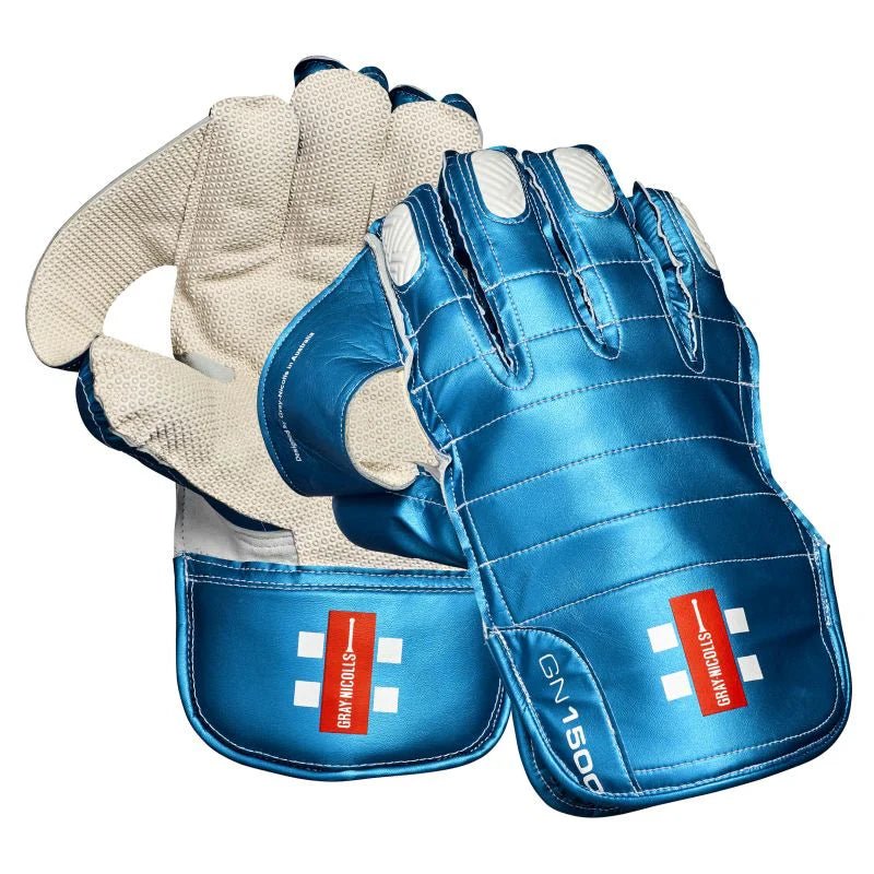 Gray-Nicolls GN 1500 Adults Wicket Keeping Gloves – Exceptional Grip & Protection