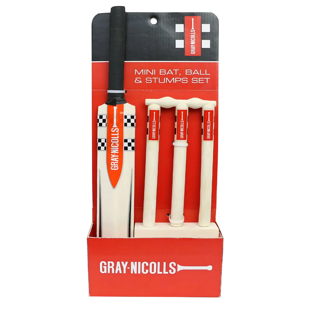 Gray Nicolls Mini Bat, Stumps & Ball Set