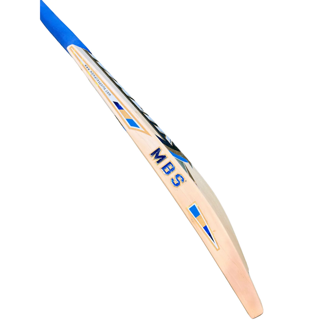 Malik MBS Limited Edition Blue English Willow Cricket Bat - SH - Image 3