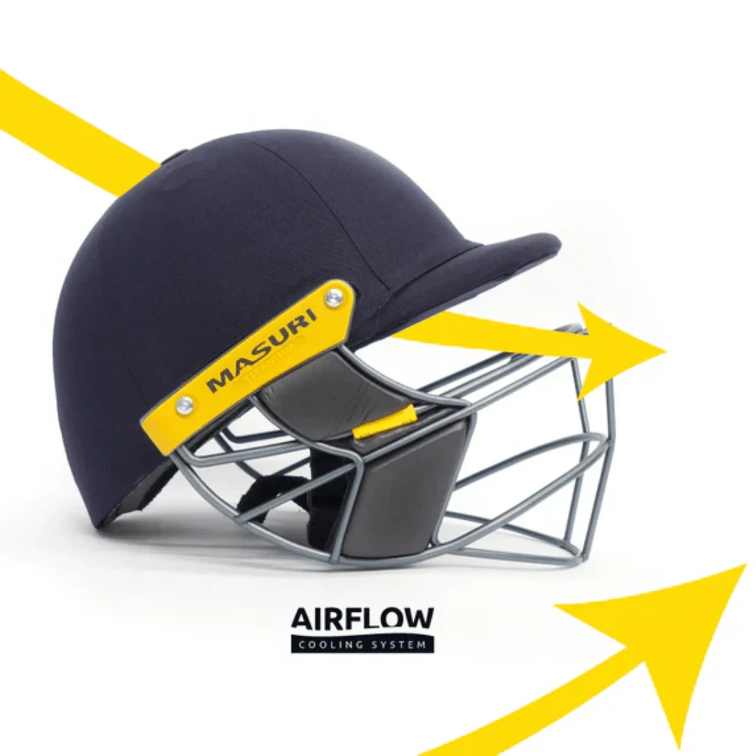 Masuri E Line Titanium Cricket Helmet - Senior - Image 3