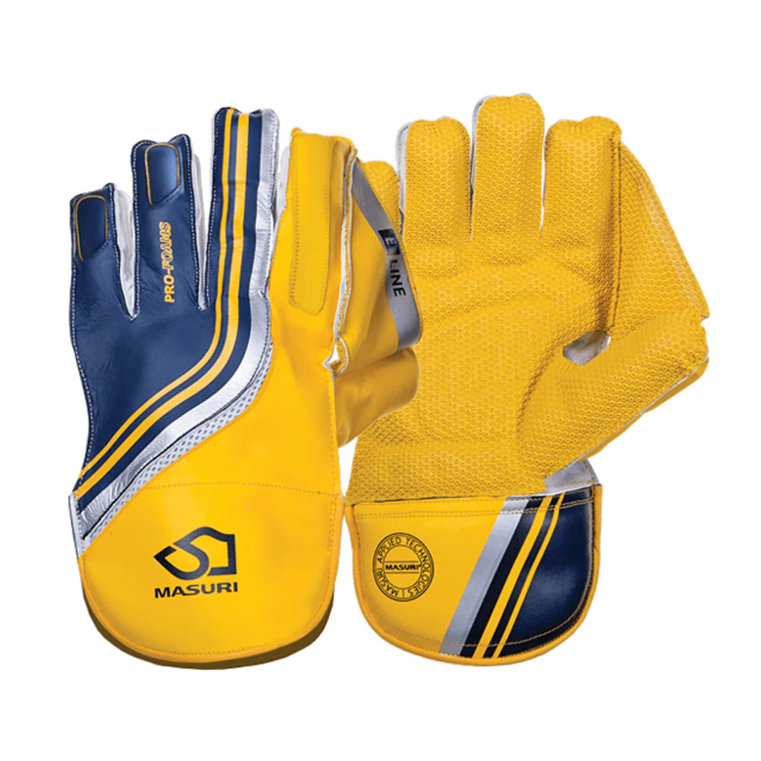 Masuri E Line Wicket Keeping Gloves - Senior - Image 2