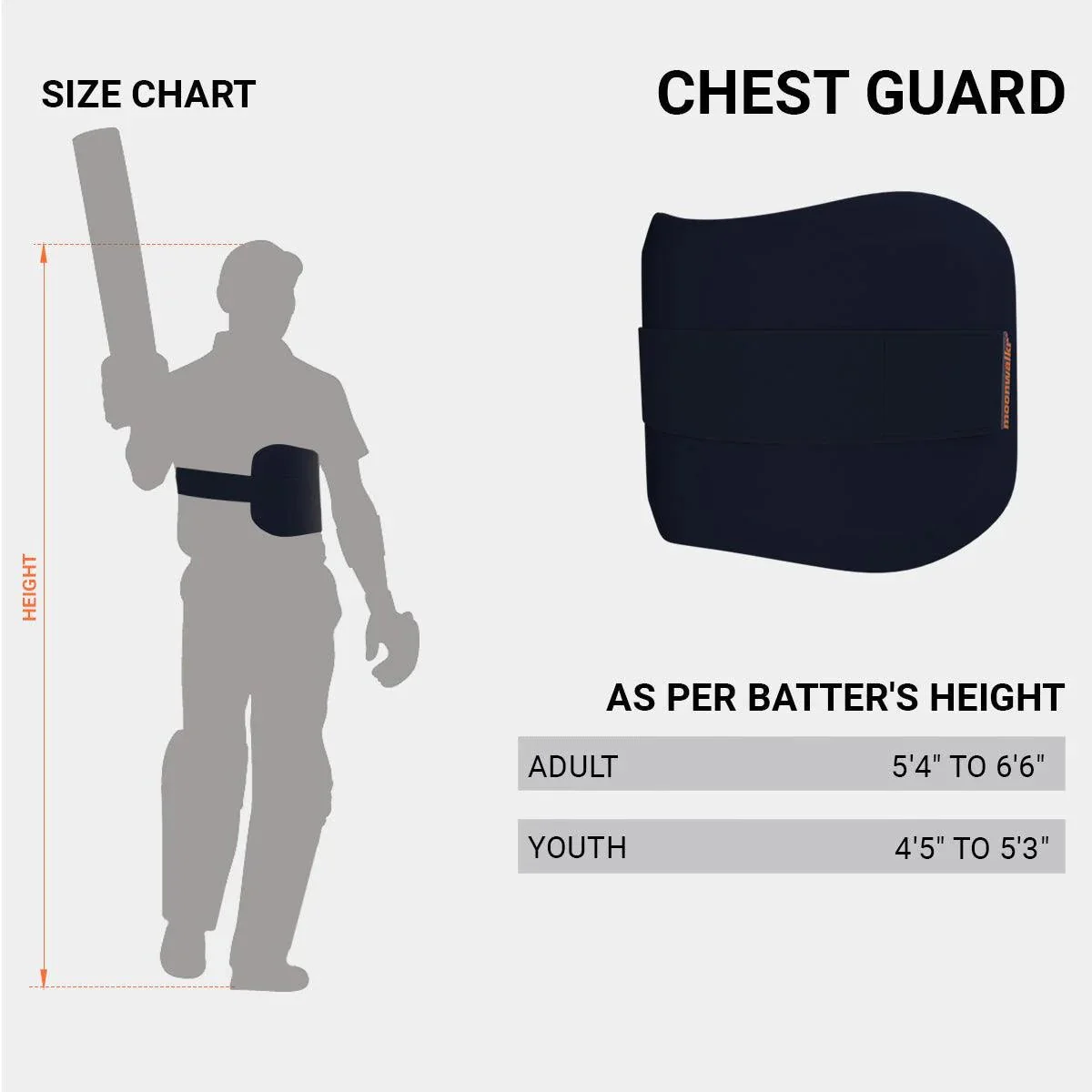 Moonwalkr Cricket Batting Chest Guard - Image 20