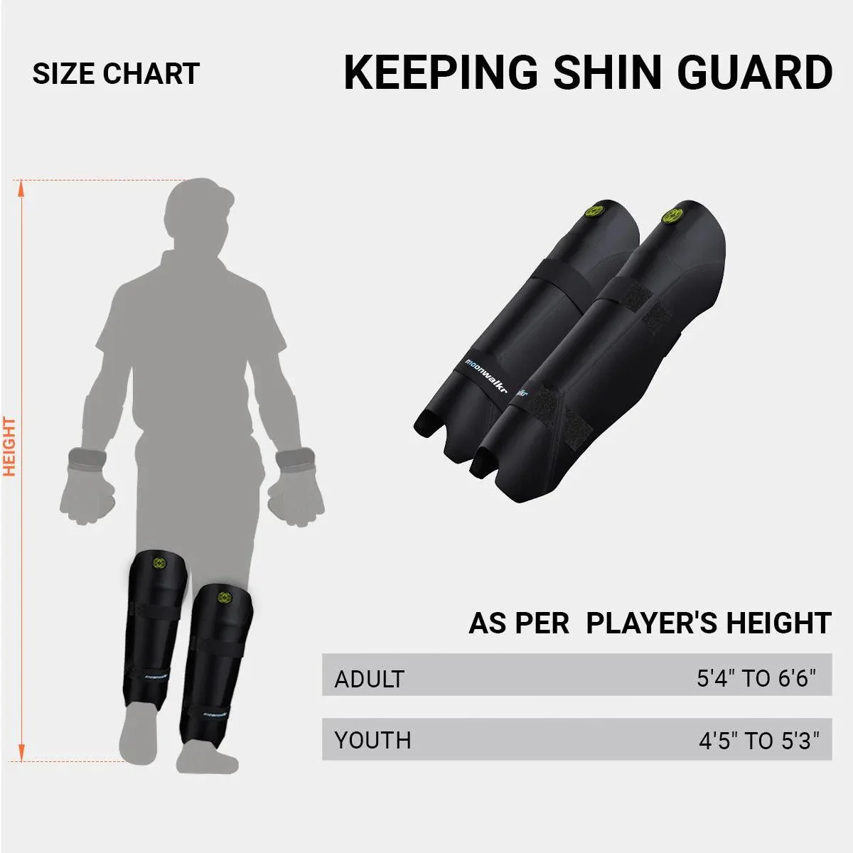 MOONWALKR 2.0 SHIN Guards - Wicket Keeping Pads (2025 Edition) - Image 25