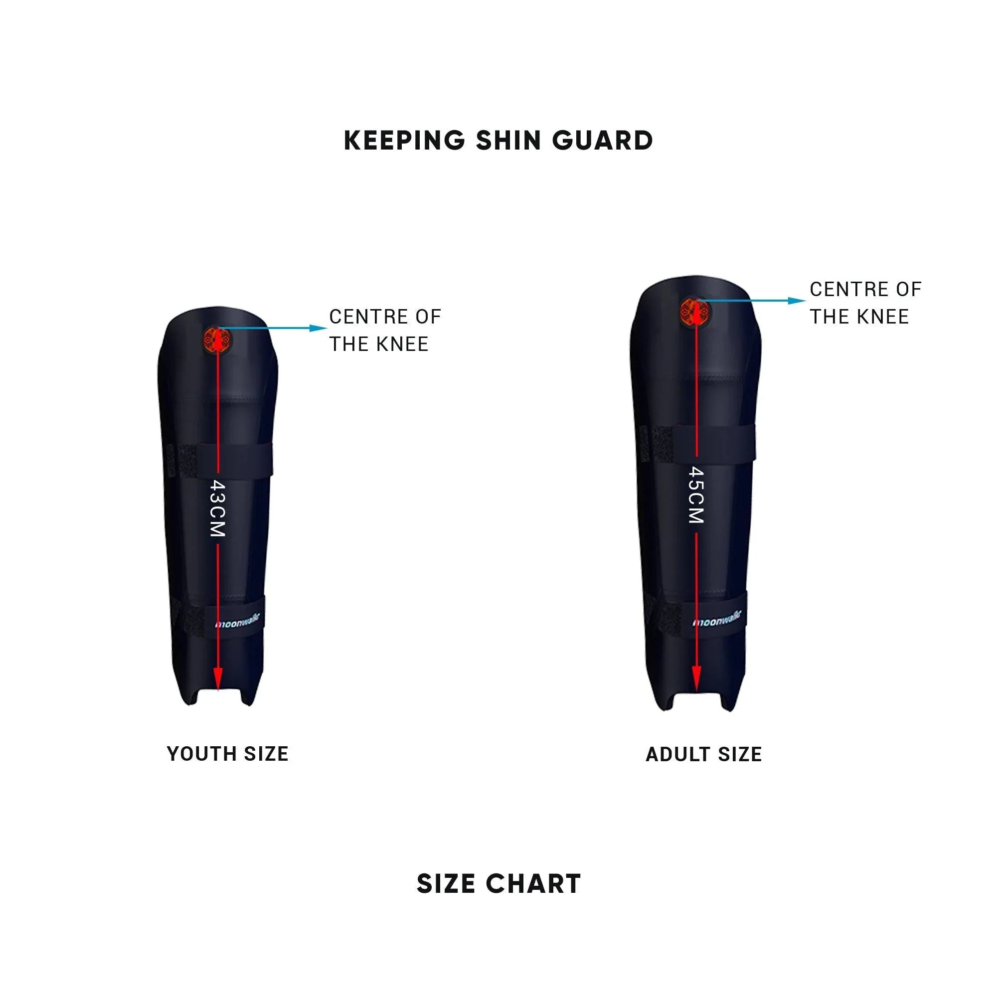MOONWALKR 2.0 SHIN Guards - Wicket Keeping Pads (2025 Edition) - Image 26