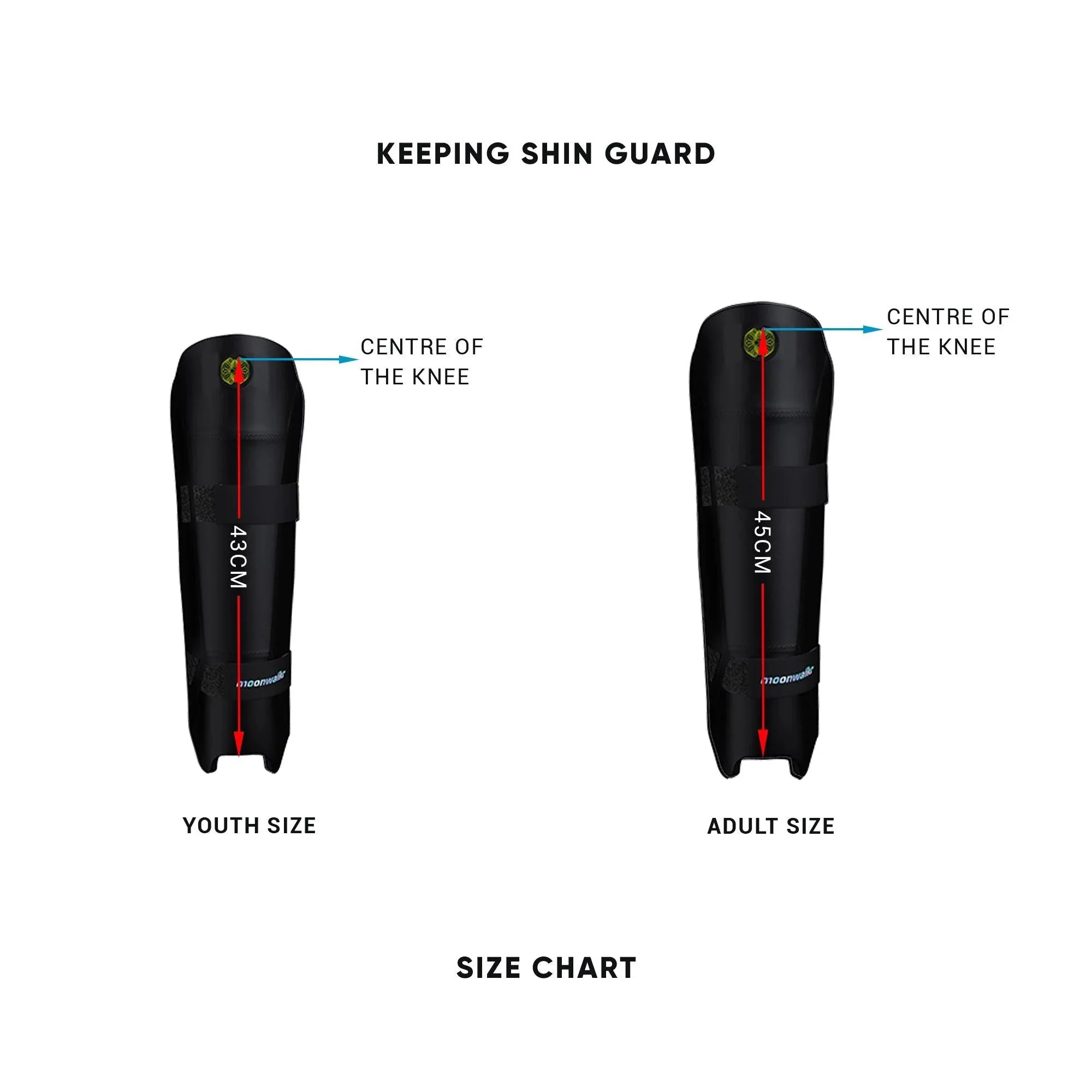 MOONWALKR 2.0 SHIN Guards - Wicket Keeping Pads (2025 Edition) - Image 6