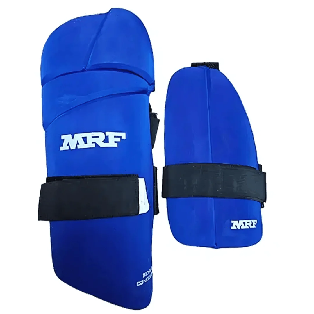 MRF DUAL BLUE CRICKET THIGH GUARD - 2025 Edition - Image 2