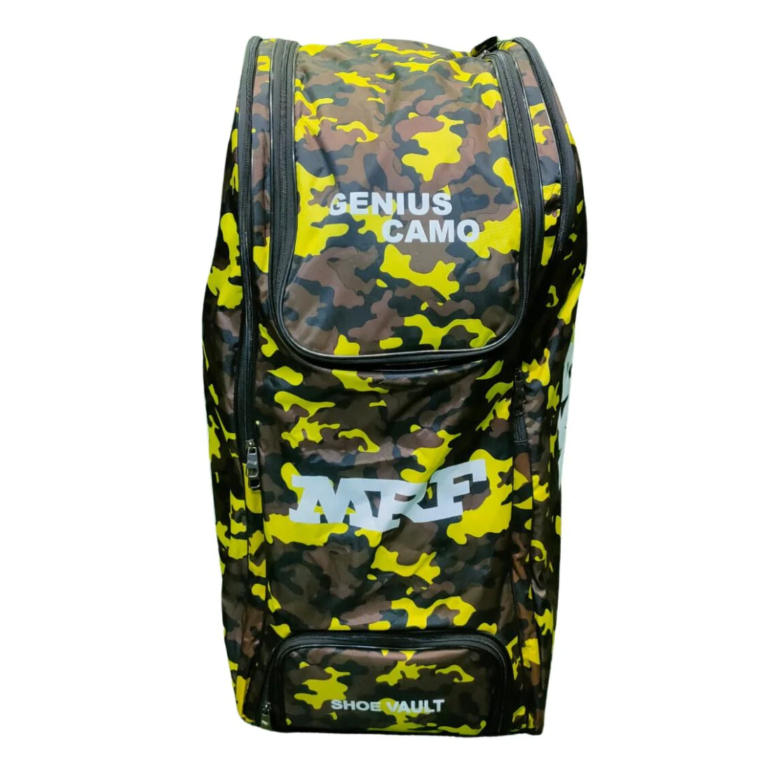 MRF Genius Camo Duffle Wheelie Cricket Kit Bag - Image 2