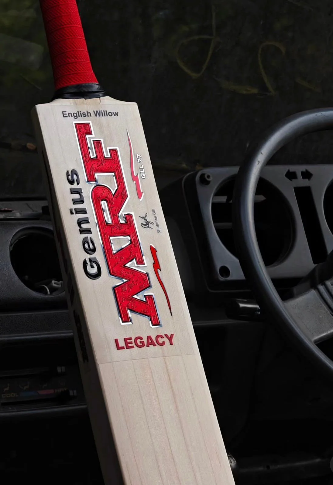 MRF Genius Legacy English Willow Cricket Bat – 2025
