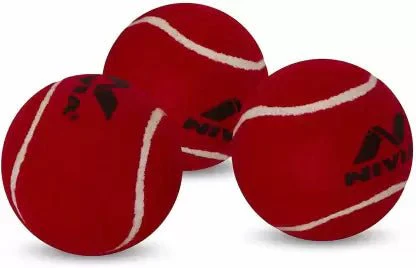 Nivia Red Hard Tennis Ball - Pack of 12 - Image 3
