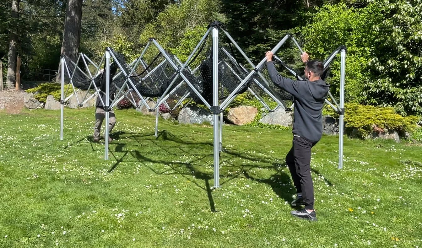 Pitch Concepts SP6 Folding/Portable Cricket Batting Net/Backyard Cricket Net - Image 5
