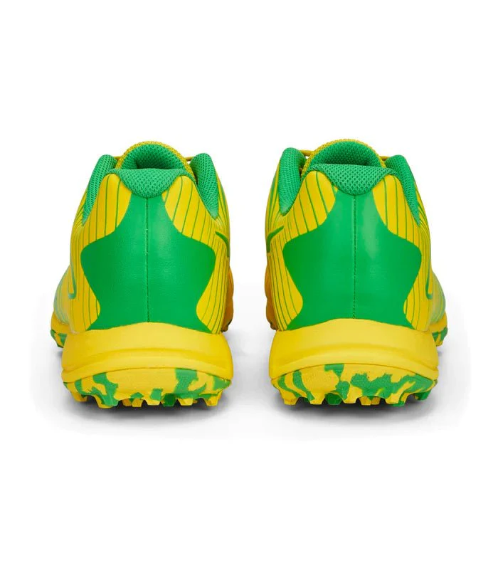 PUMA 22 FH Rubber Unisex Cricket Shoes - Vibrant Yellow/Green - Image 6