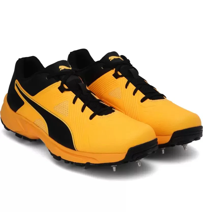 Puma Mens 19.1 Bowling Orange Alert Cricket Shoes - Image 3