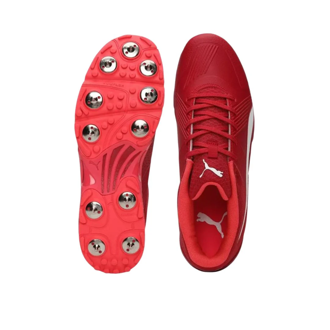 Puma Spike 19.2 Red Cricket Shoes For Men