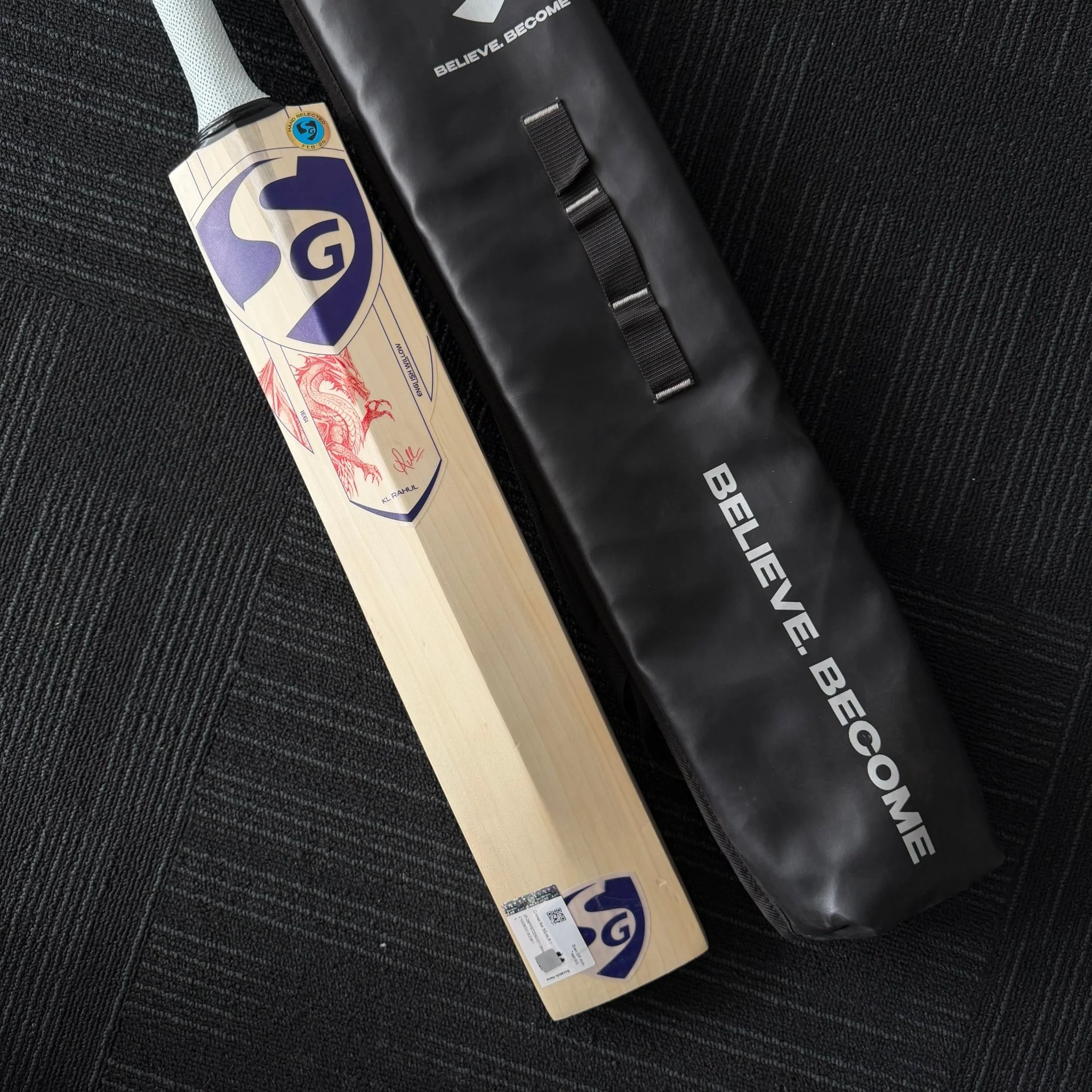 SG KLR 1 (KL Rahul) Players Grade 2026 English Willow Cricket Bat - Image 3