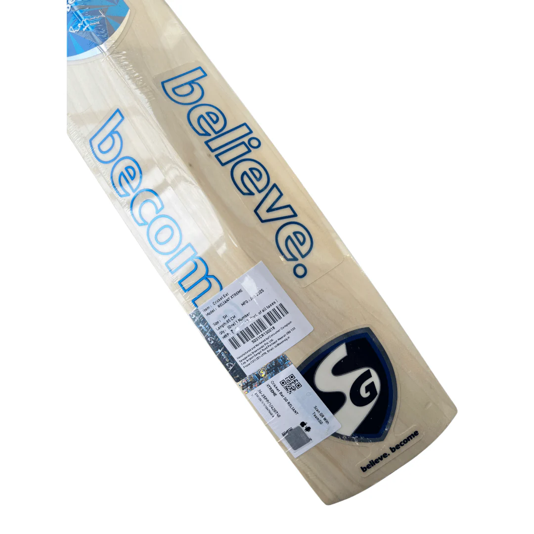 SG Reliant Xtreme English Willow Cricket Bat (2025) - SH - Image 6