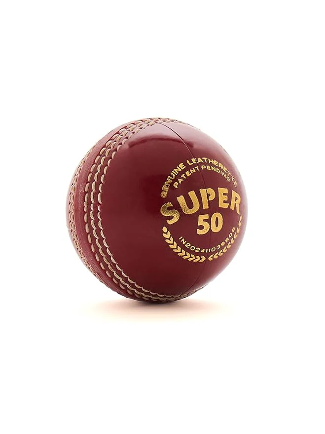 SG SUPER 50 Cricket Ball- 4 Piece - Image 3