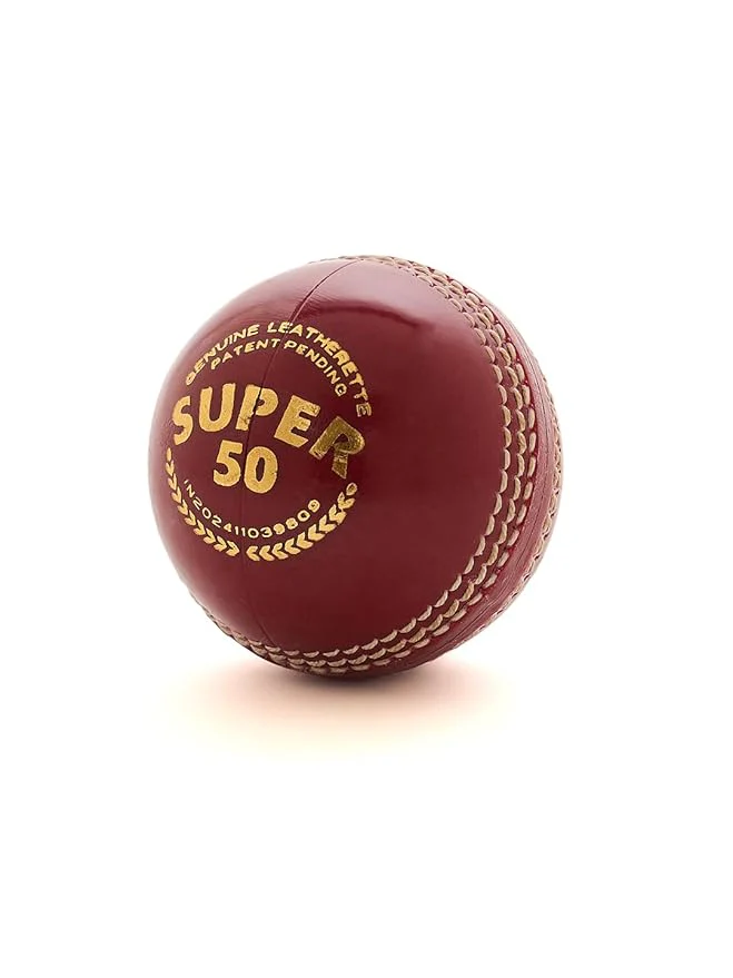 SG SUPER 50 Cricket Ball- 4 Piece - Image 4