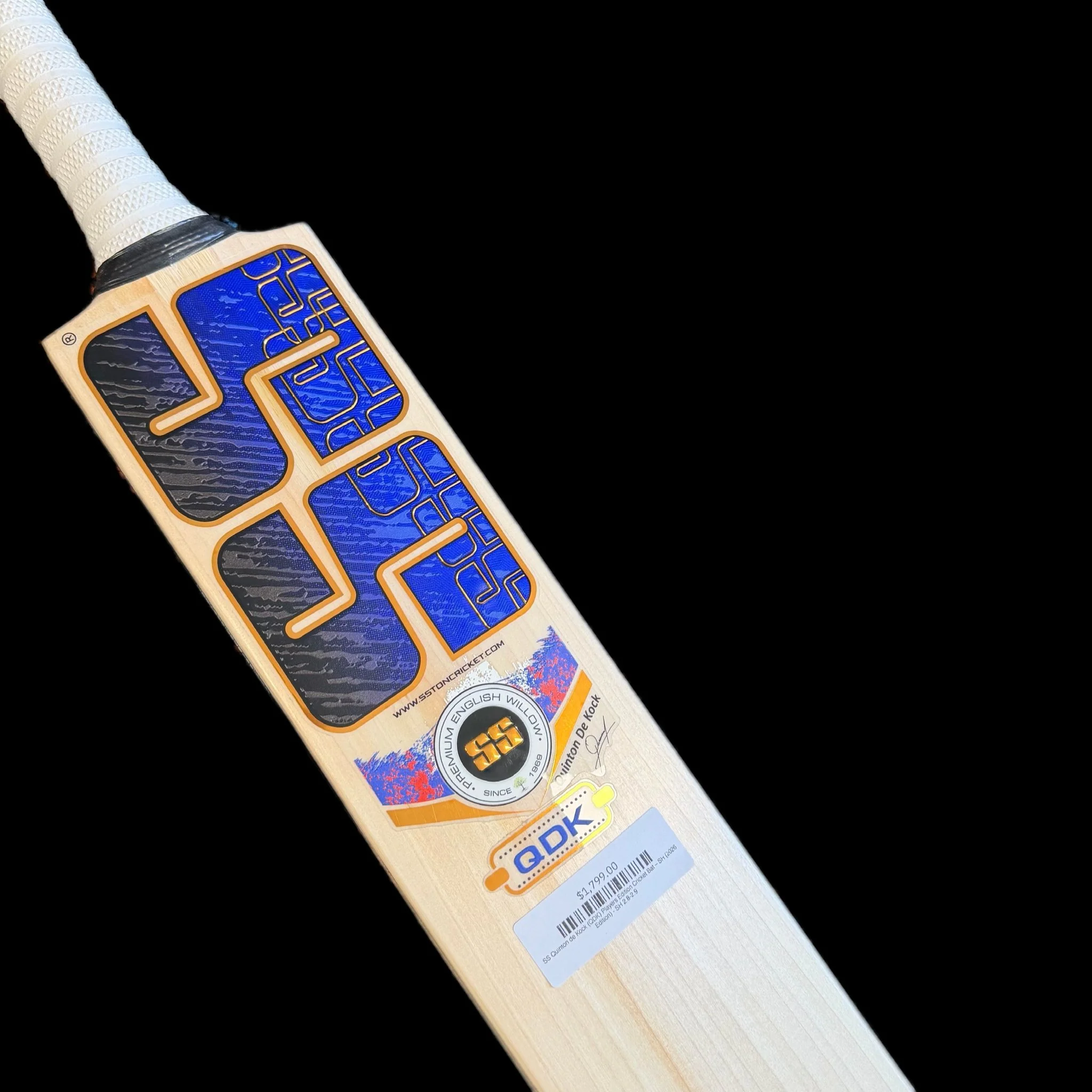 SS Quinton de Kock (QDK) Players Edition Cricket Bat – SH (2026 Edition)