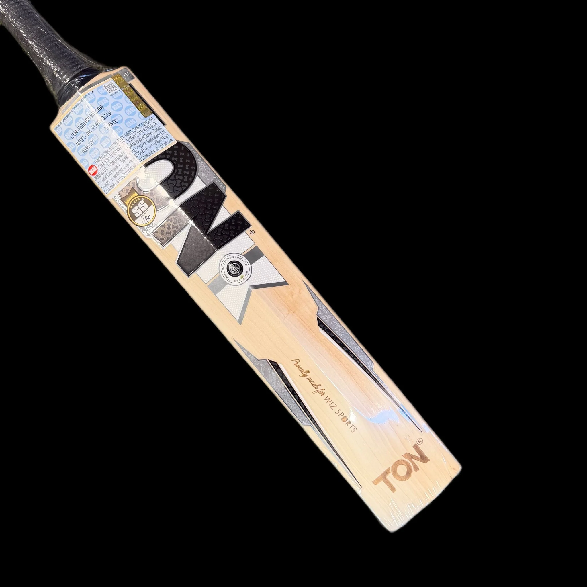 SS TON Silver Edition English Willow Cricket Bat - 2025 edition - SH - Image 5