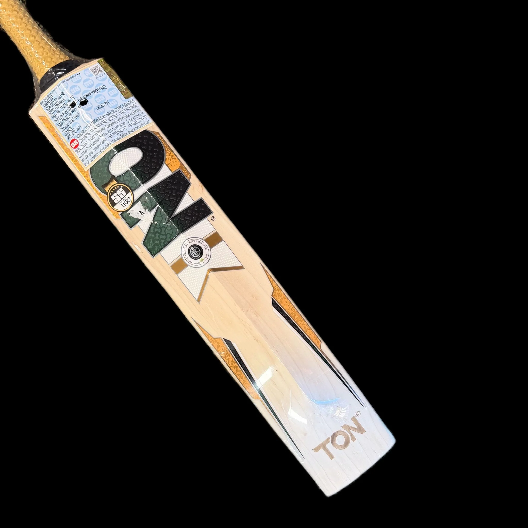 SS TON Super English Willow Cricket Bat - 2025 edition - SH (Pre Order 19 Dec ) - Image 5