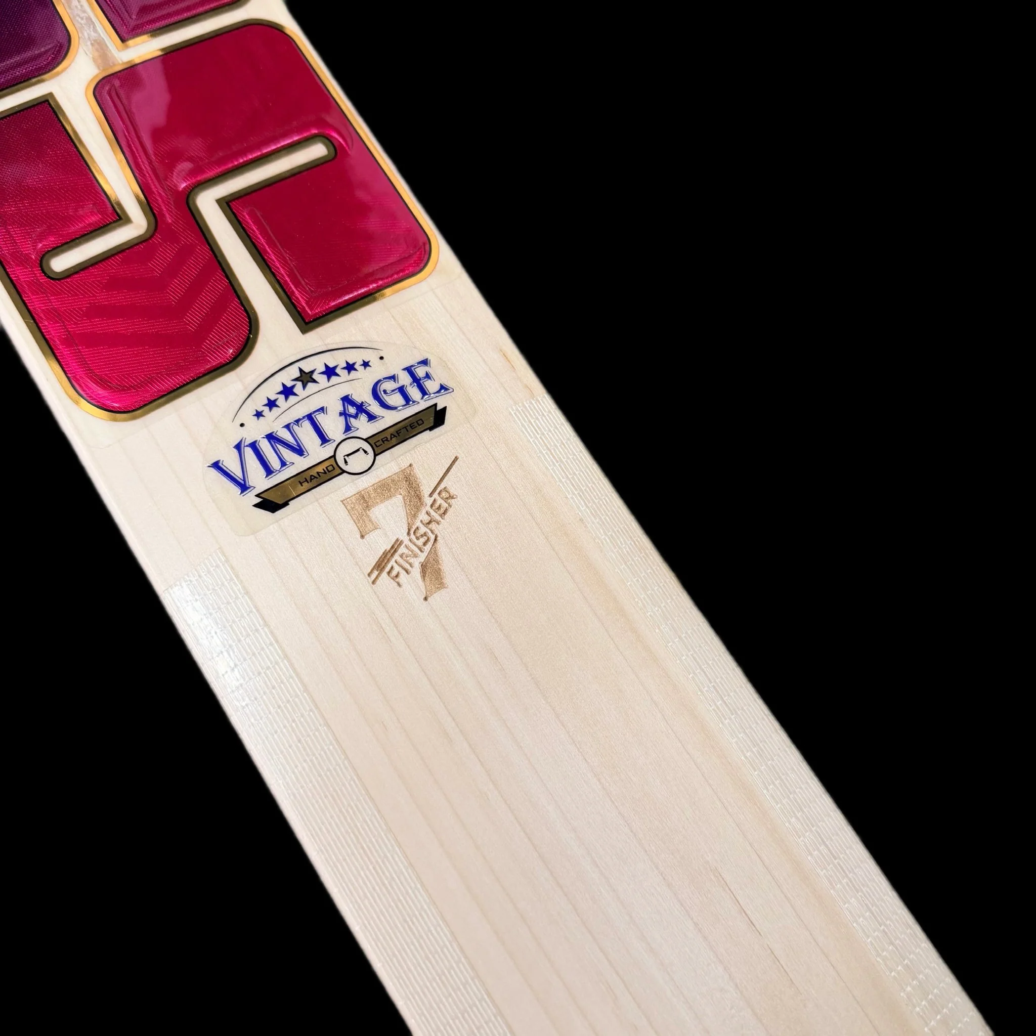 SS Vintage Finisher 7 English Willow Cricket Bat Size SH - Image 3