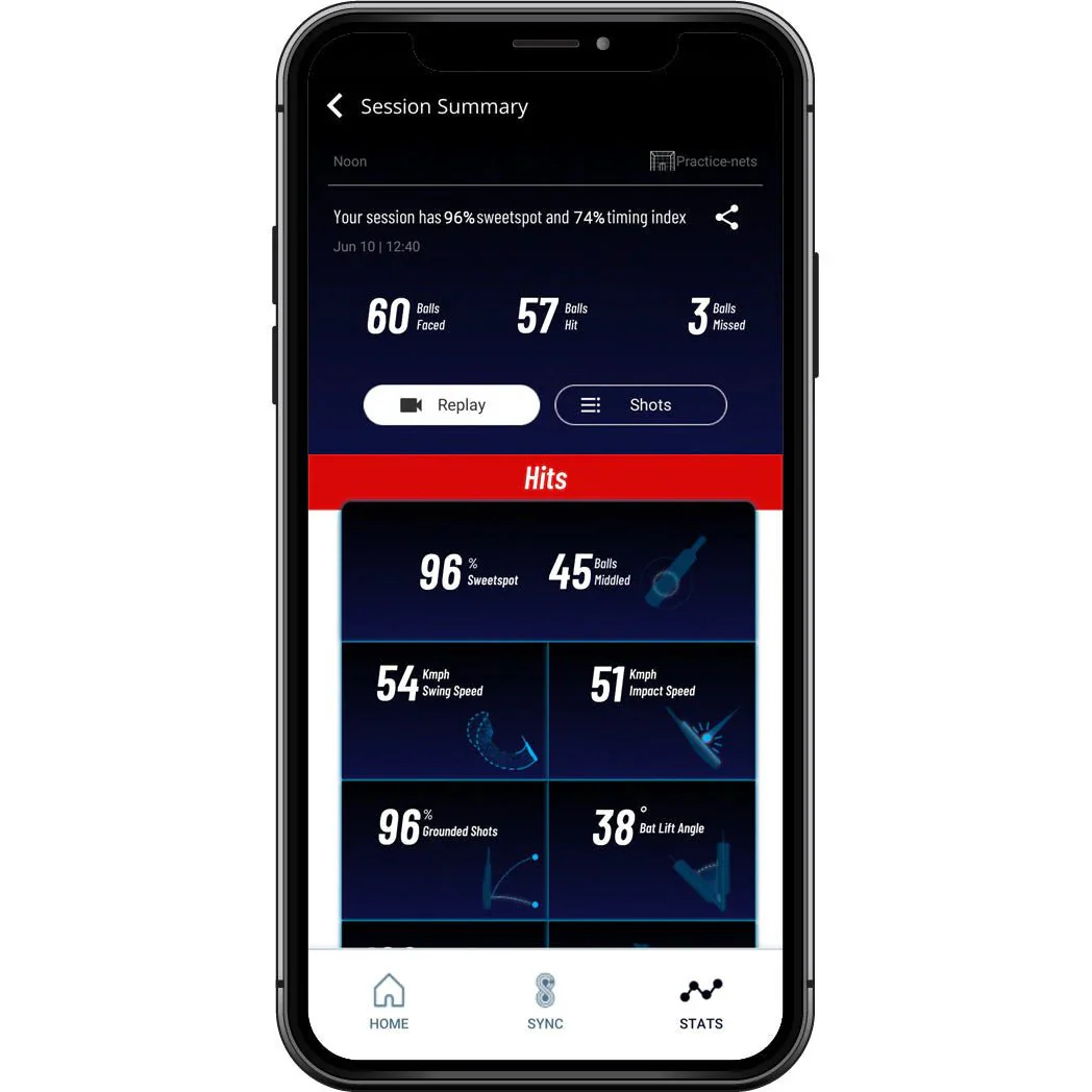 STR8BAT Cricket Bat Sensor - Image 3